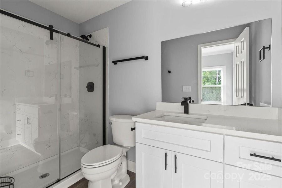 Primary bath upstairs