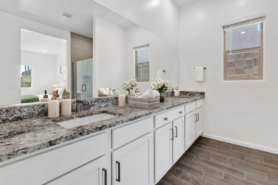 Furnished interior view inside a new home in Saguaro Reserve II, Marana (Image 8).