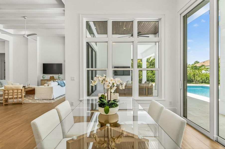 Furnished interior view inside a new home in , Vero Beach (Image 29).