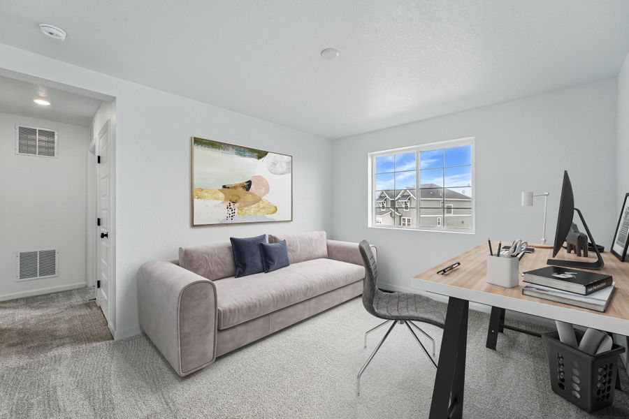 Furnished interior view inside a new home in Parterre, Thornton (Image 8).