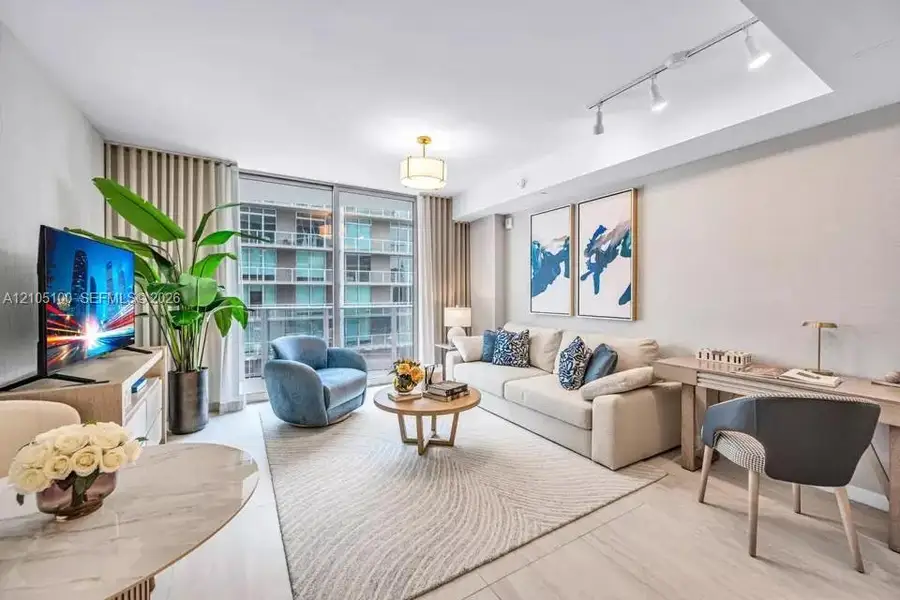 Furnished interior view inside a new home in , Miami (Image 5).