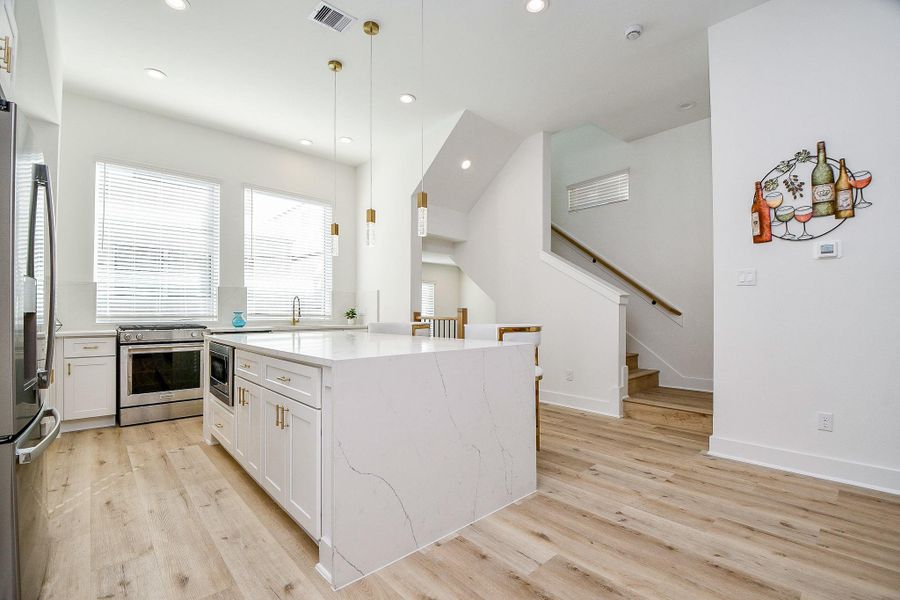Furnished interior view inside a new home in , Houston (Image 7).