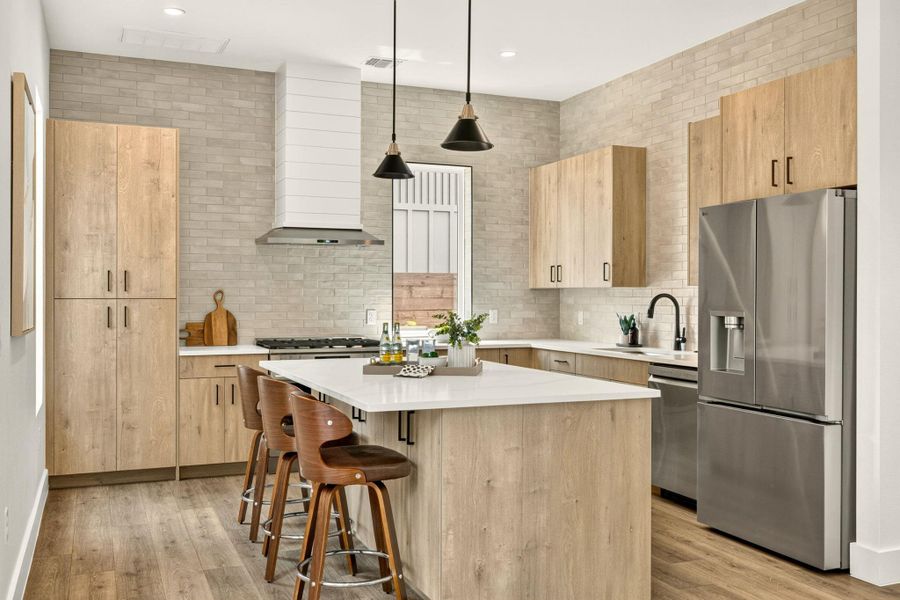 Furnished interior view inside a new home in , Austin (Image 17).