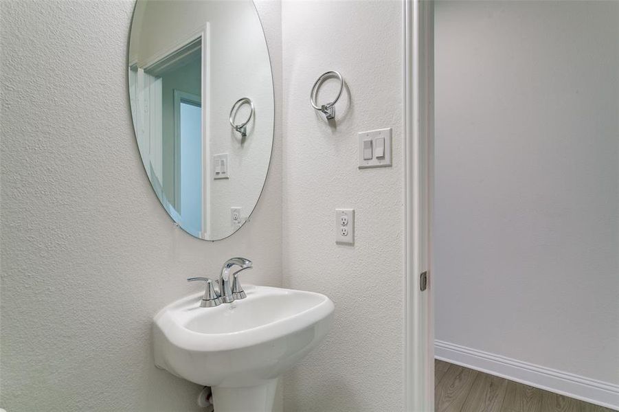 Furnished interior view inside a new home in The Preserve Estates, Justin (Image 11).