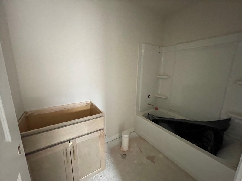 In-progress construction of a new home in Covered Bridge, Hutto, TX (Image 22).