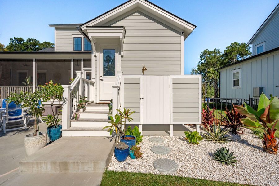 Front exterior of a new home in , Mount Pleasant, SC, highlighting curb appeal (Image 29).