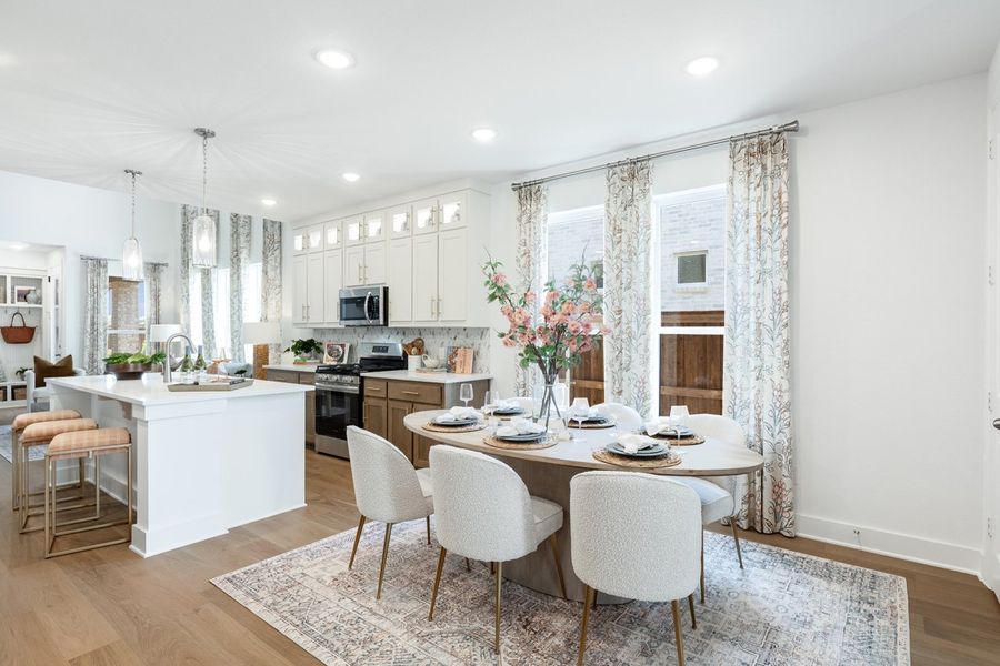 Representative Dining Room - some options shown