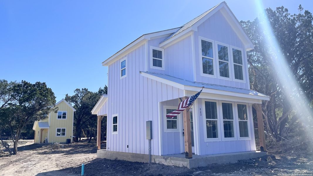 In-progress construction of a new home in , Bandera, TX (Image 17).