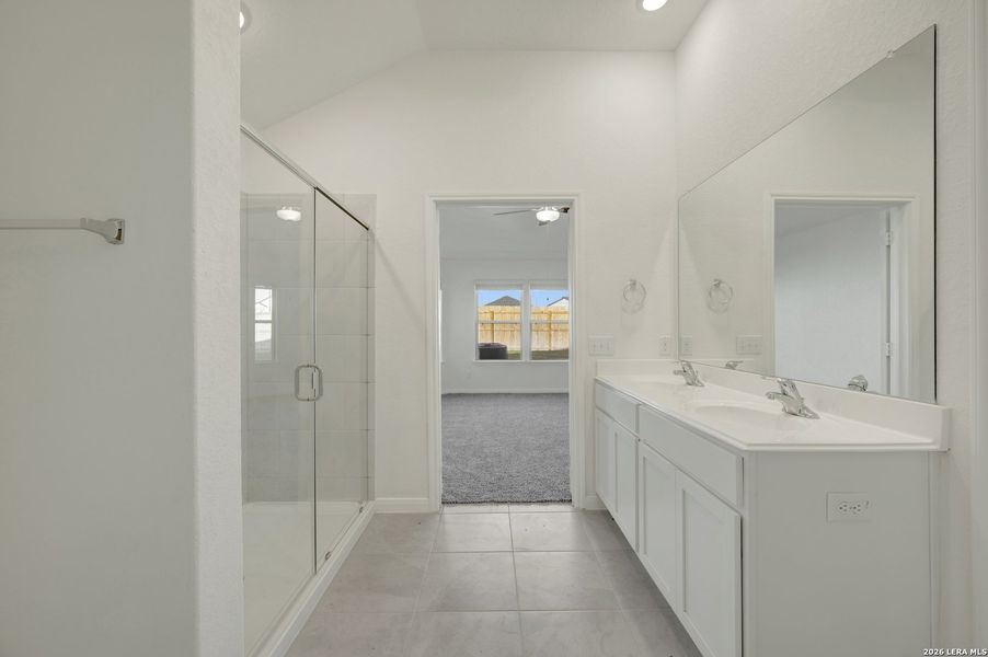 Furnished interior view inside a new home in Park Place, New Braunfels (Image 6).