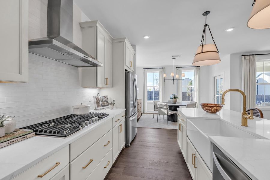 Furnished interior view inside a new home in Wildflower, Chattanooga (Image 6).