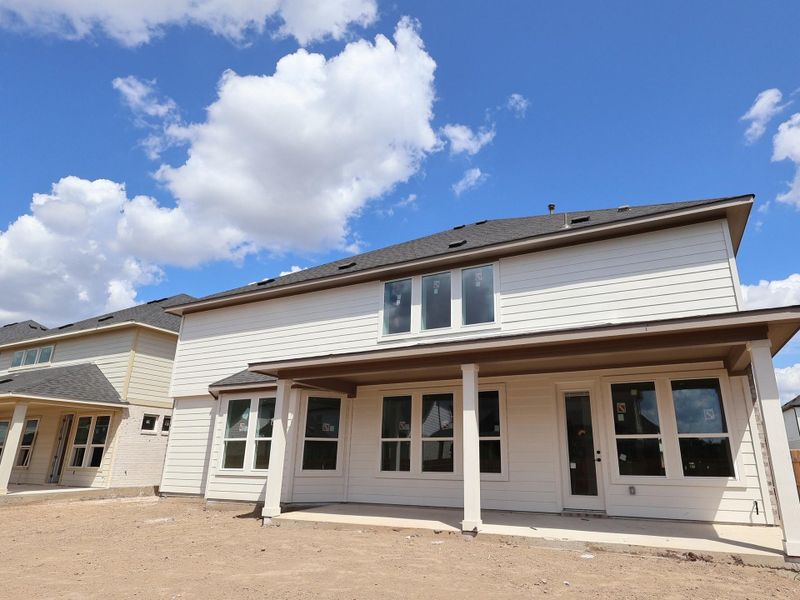 Exterior details and patio area of a home in Barksdale, Leander (Image 22). Exterior details and patio area of a home in Barksdale, Leander (Image 22).