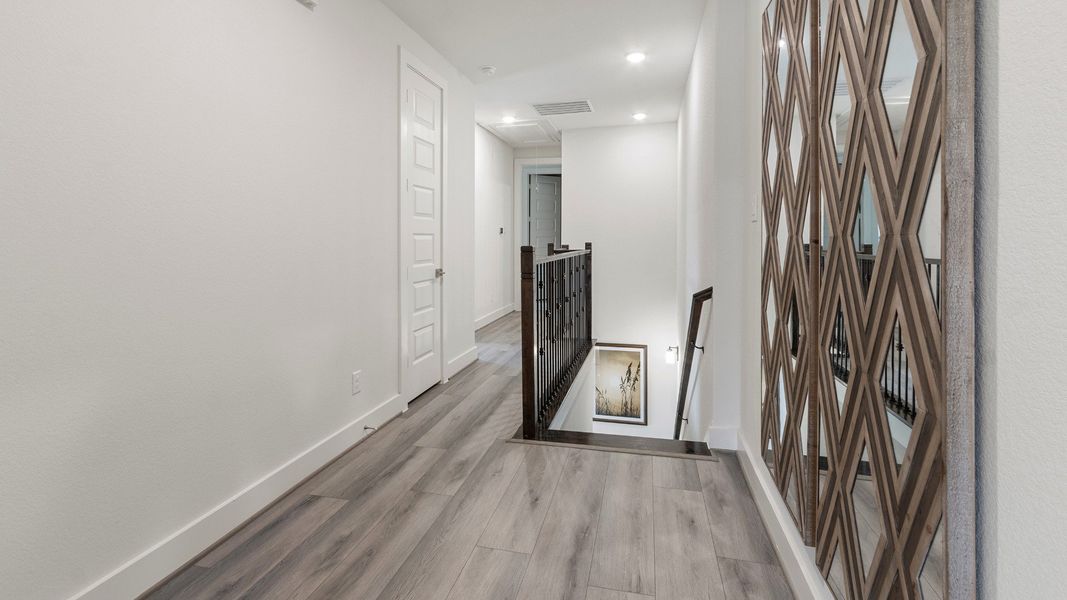 Furnished interior view inside a new home in Shady Acres, Houston (Image 17).