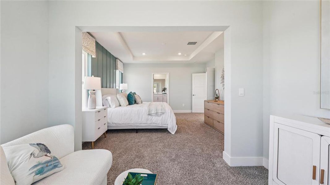 Furnished interior view inside a new home in Briarwood, Alachua (Image 27).