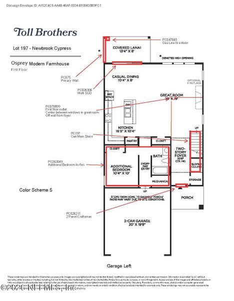 2D floor plan layout of this home in , St. Augustine, FL (Image 3).