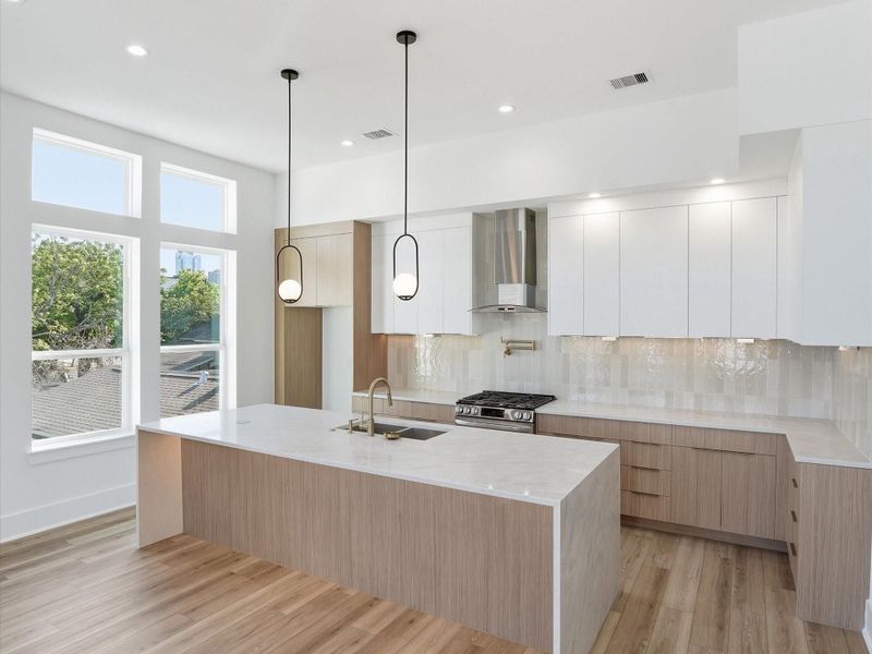 Furnished interior view inside a new home in , Houston (Image 8).