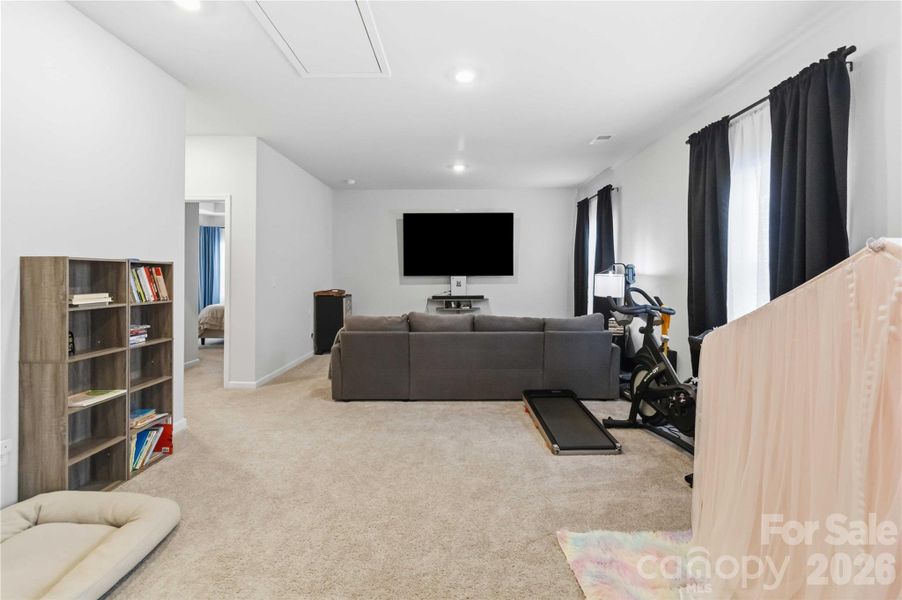 Furnished interior view inside a new home in McFarland Estates, York (Image 11).