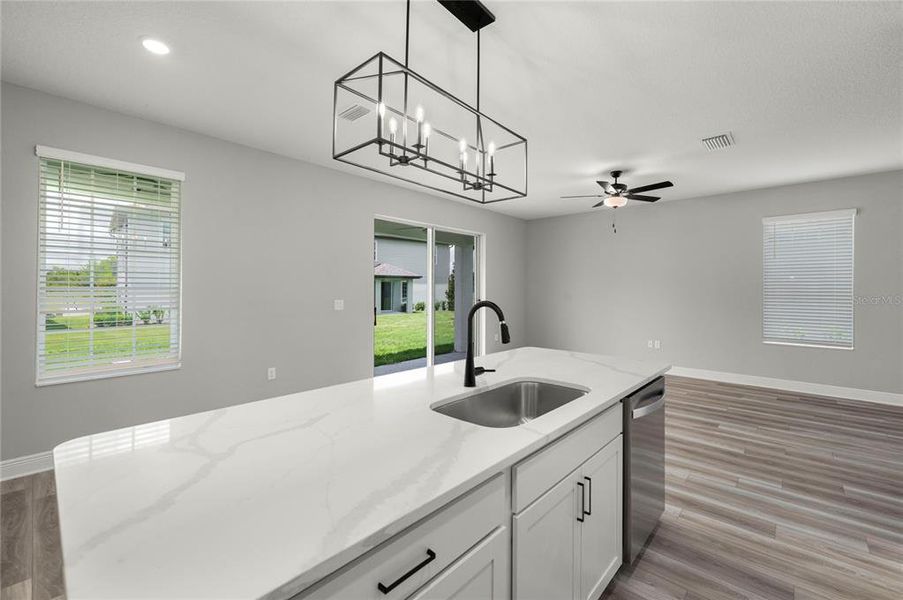 Furnished interior view inside a new home in Reunion Village, Kissimmee (Image 7).