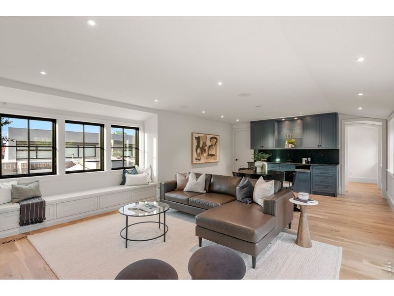 Furnished interior view inside a new home in , Denver (Image 36).