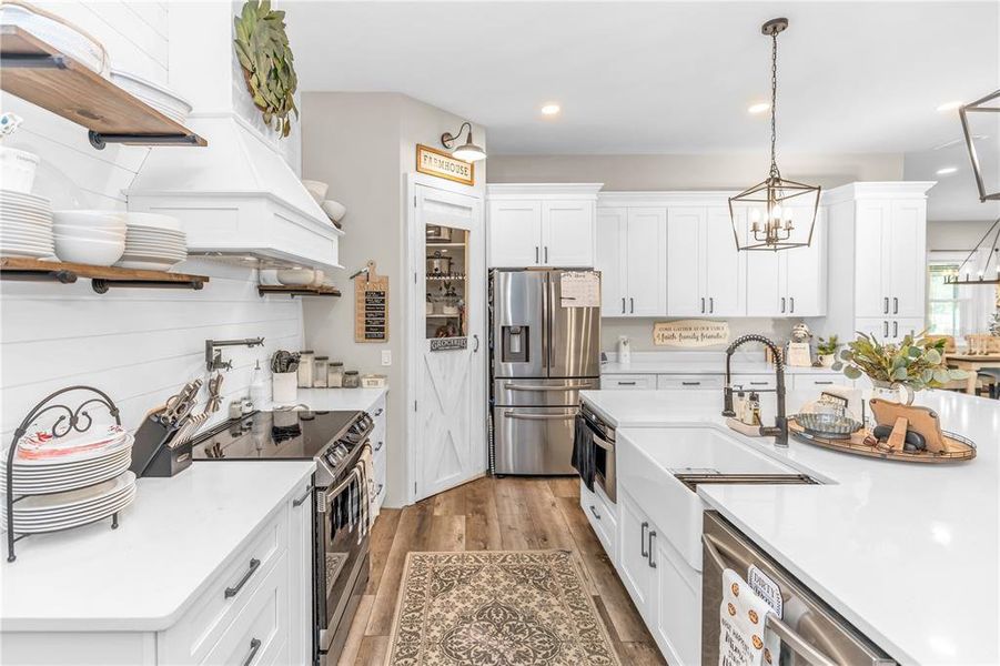 Furnished interior view inside a new home in , Osteen (Image 18).