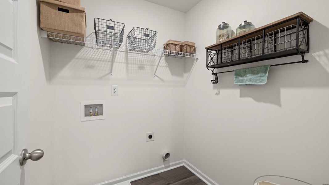 Representative unfurnished interior of a home built from the Cabral by D.R. Horton in Poplar Preserve, Newnan (Image 19). Representative unfurnished interior of a home built from the Cabral by D.R. Horton in Poplar Preserve, Newnan (Image 19).