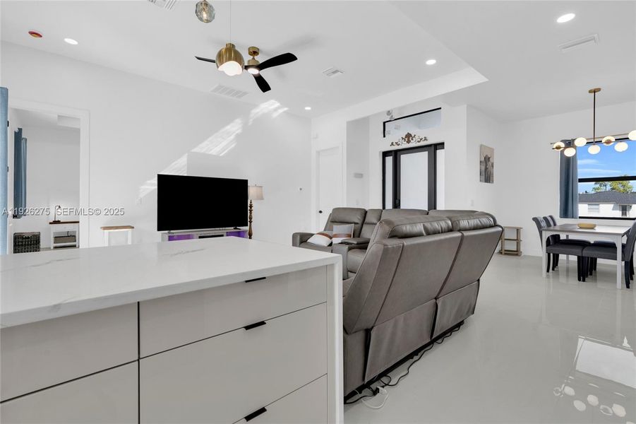 Furnished interior view inside a new home in , Lehigh Acres (Image 26).