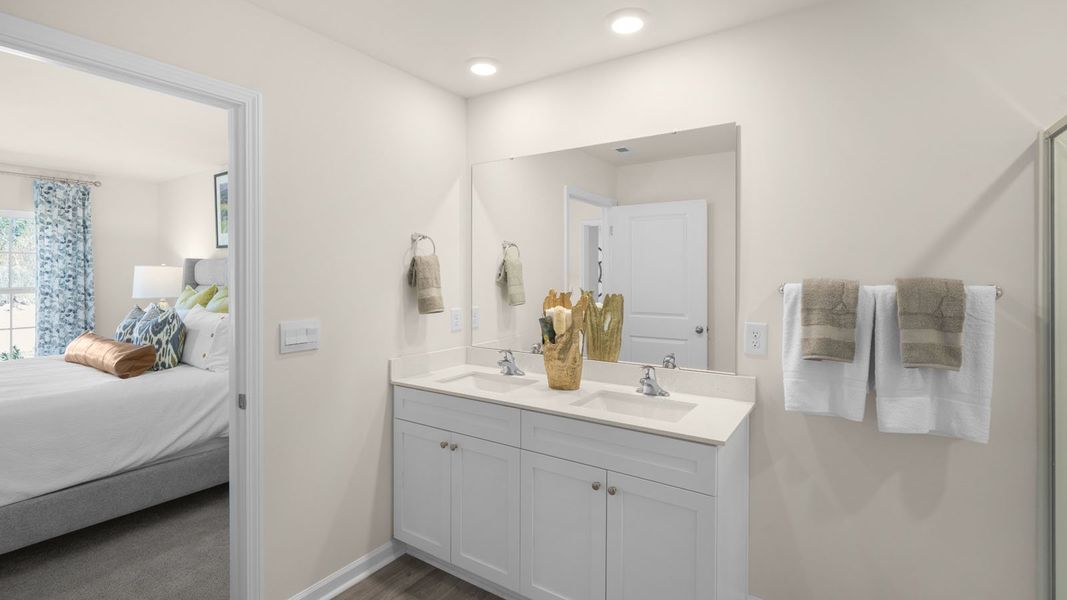 Furnished interior view inside a new home in Bynum Farms, Farmville (Image 32).