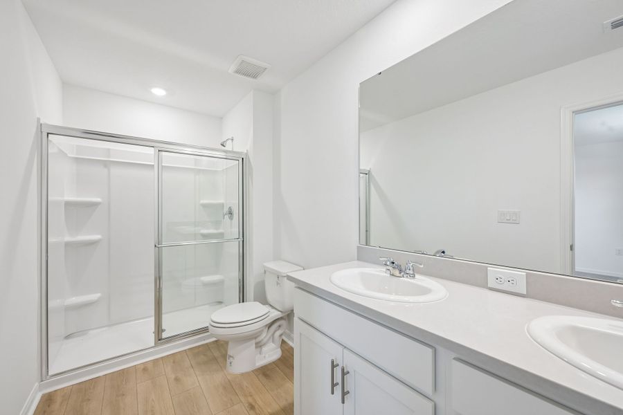 Furnished interior view inside a new home in The Towns at Tiburon, Nokomis (Image 5).