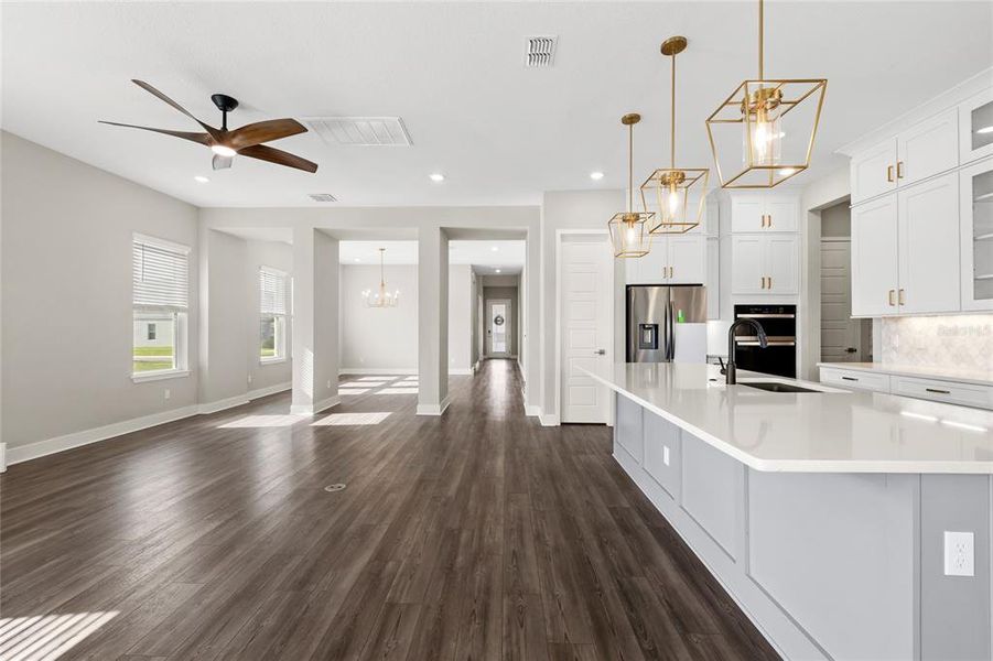Furnished interior view inside a new home in , Winter Garden (Image 21).