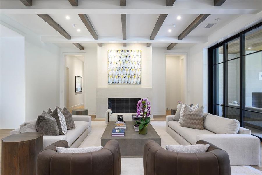 Furnished interior view inside a new home in , Dallas (Image 8). Furnished interior view inside a new home in , Dallas (Image 8).