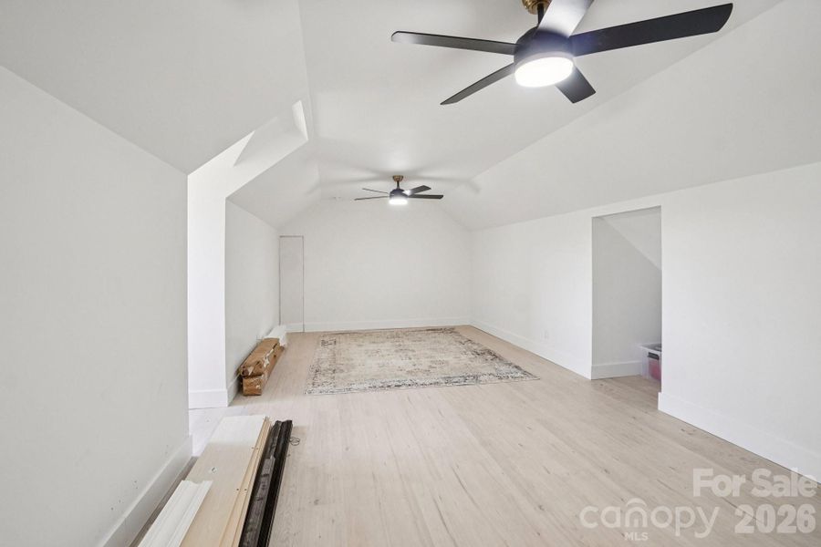 Finished Attic Space