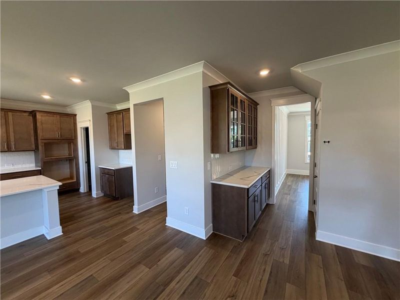 Furnished interior view inside a new home in Mallard’s Landing, Jefferson (Image 10).