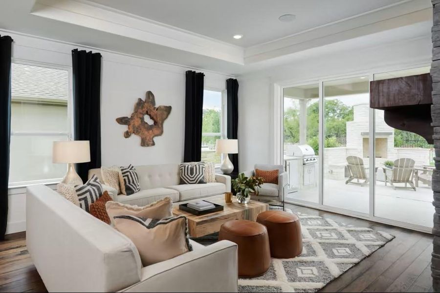 MODEL HOME images may NOT be consistent with the finished product.
