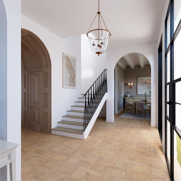 Spacious, unfurnished interior of a new home in , Dallas (Image 14).