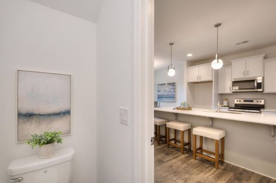 Representative furnished interior of a home built from the Devin by True Homes in Harpers Landing, Walkertown (Image 21).