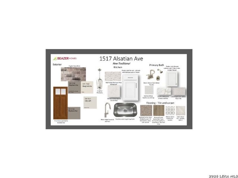 Sample of building materials used in homes in Veranda, San Antonio (Image 6). Sample of building materials used in homes in Veranda, San Antonio (Image 6).