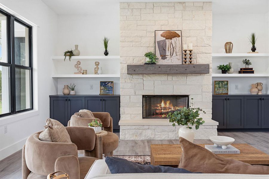 Furnished interior view inside a new home in , Spicewood (Image 10). Furnished interior view inside a new home in , Spicewood (Image 10).