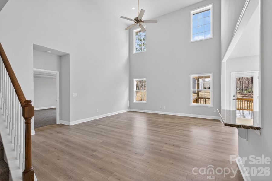 Spacious, unfurnished interior of a new home in Crystal Village, Albemarle (Image 8).