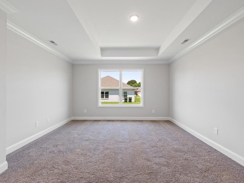 Representative unfurnished interior of a home built from the The Holly F by Davidson Homes LLC in Meadow Ridge Estates, Josephine (Image 16).