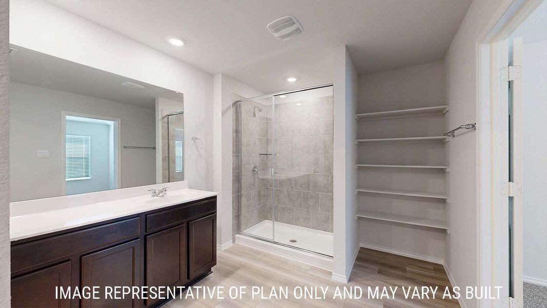 Furnished interior view inside a new home in Turnbo Ranch, Killeen (Image 12).