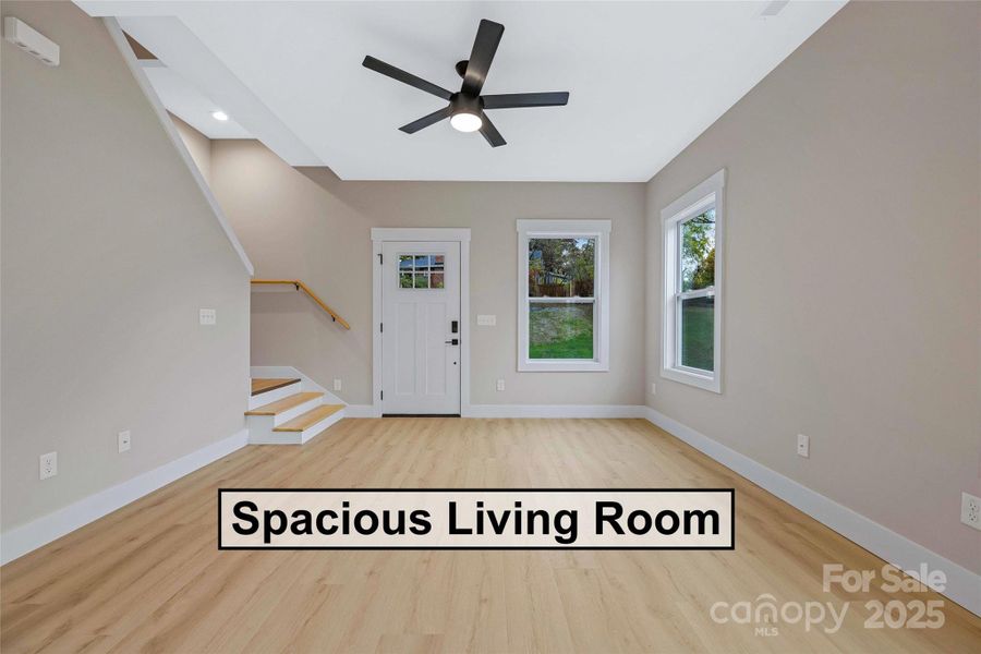 Spacious, unfurnished interior of a new home in , Maggie Valley (Image 20).