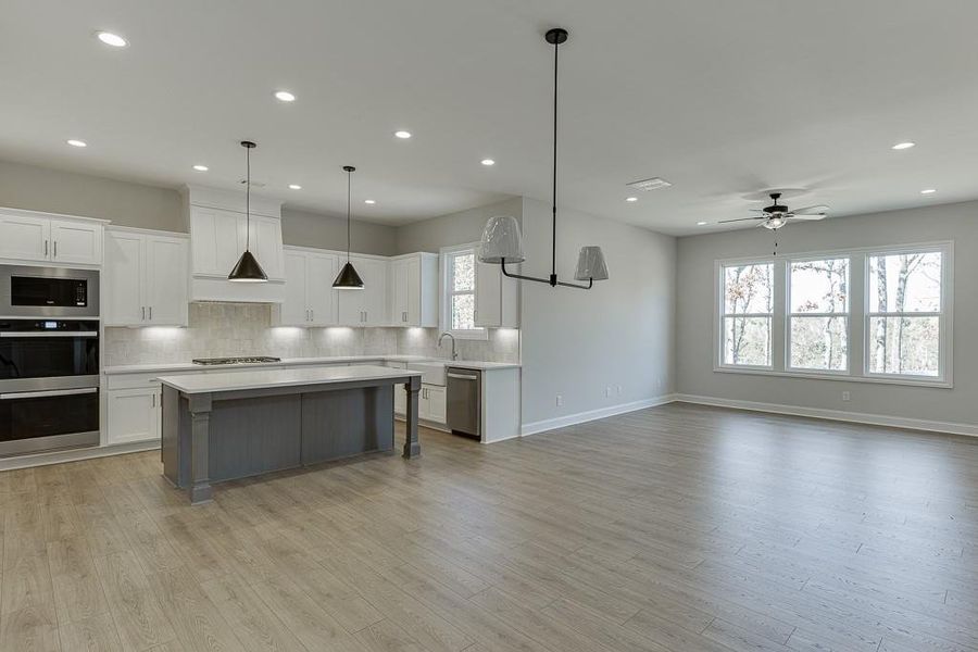 Furnished interior view inside a new home in , Buford (Image 23).