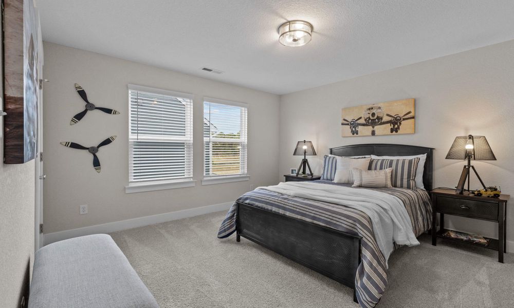 Representative furnished interior of a home built from the The Mangrove by Chesapeake Homes in Bridgewater - Shorehaven Village, Little River (Image 29).