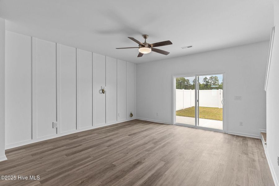 Spacious, unfurnished interior of a new home in Coastal Haven Townes, Leland (Image 20).