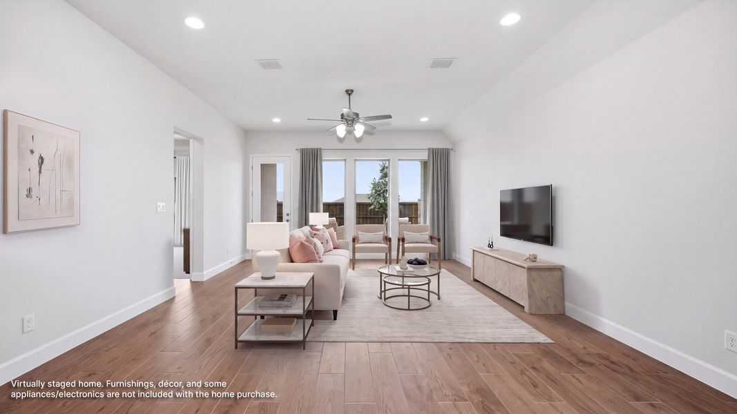 Furnished interior view inside a new home in Devonshire, Forney (Image 10).