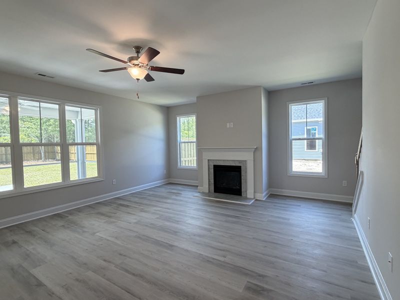 Spacious, unfurnished interior of a new home in Sawyer’s Run, Hampstead (Image 21).