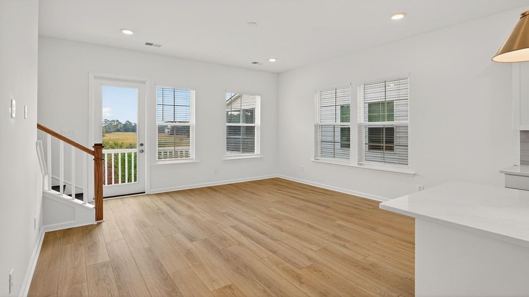Spacious, unfurnished interior of a new home in Park Circle Single Family Homes, North Charleston (Image 18).