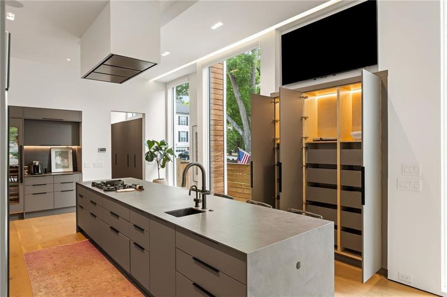 Furnished interior view inside a new home in , Brookhaven (Image 38).