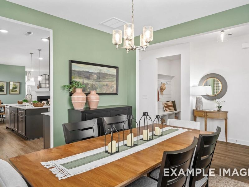 Furnished interior view inside a new home in Woods Crossing, Gallatin (Image 10). Furnished interior view inside a new home in Woods Crossing, Gallatin (Image 10).