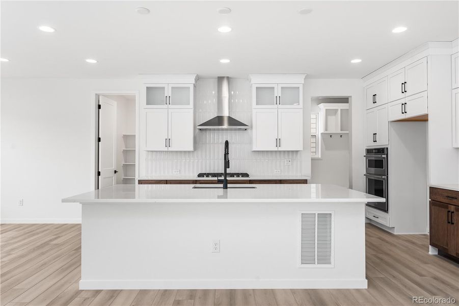 Furnished interior view inside a new home in Stargaze at Solstice, Littleton (Image 28).