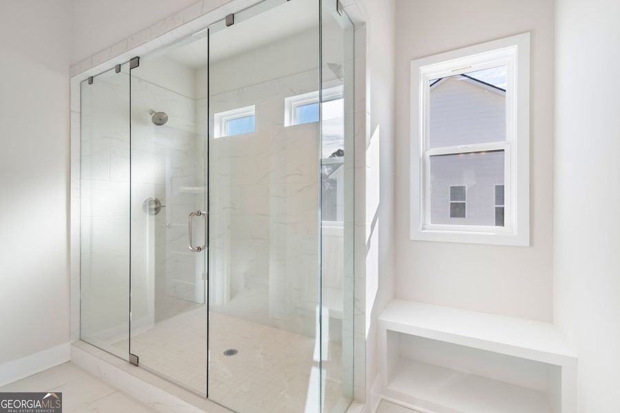 Furnished interior view inside a new home in Rosewood Lake Estates, Hoschton (Image 11).
